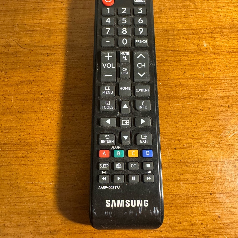 Samsung Black Multi-Function Remote